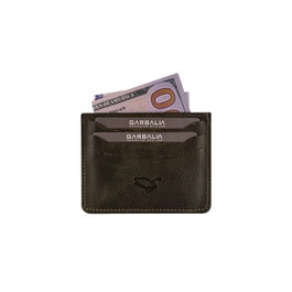 Zoozie Bags Cartera Unisex Verde en Piel Auténtica